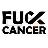 FUCK-CANCER AWARENESS RIBBON Vinyl Sticker Decal For Car/Boat/Caravan