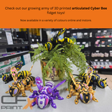 3D PRINTED CYBER BEE FIDGET