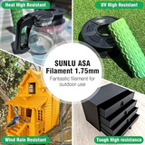 SUNLU ASA 3D PRINT FILAMENT 1.75mm 1KG