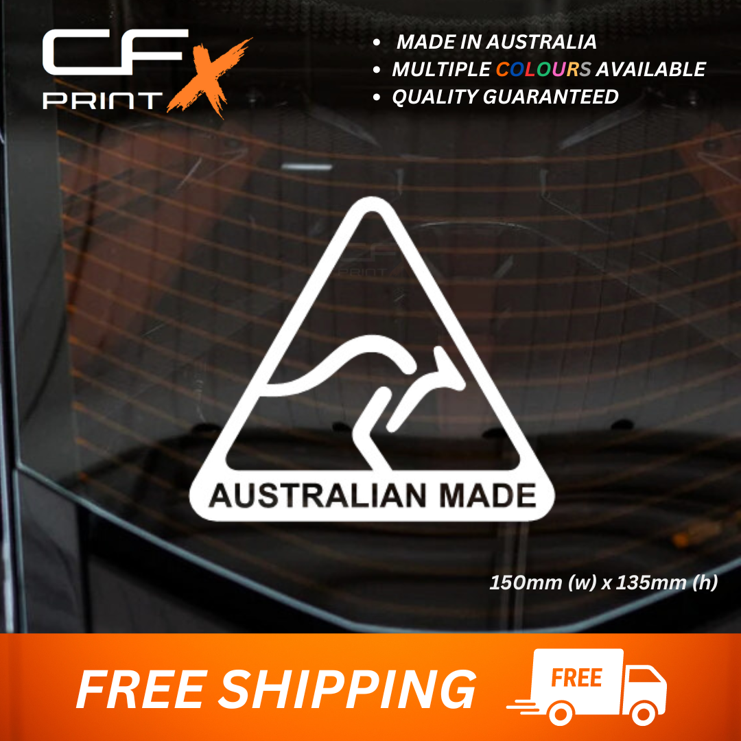 AUSTRALIAN MADE Vinyl Sticker Decal For Car/Boat/Caravan