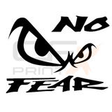 NO FEAR EYES Vinyl Sticker Decal For Car/Boat/Caravan